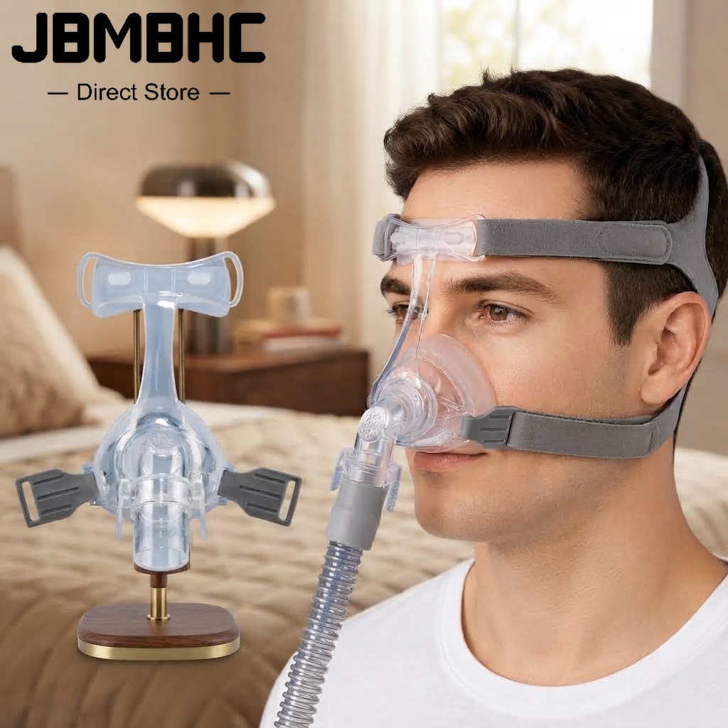 Anti Snore Contour Pillow - いびき防止CPAP鼻マスク フルフェイス M/Lサイズ ソフトシリコンマスク 無呼吸症候群用デバイス CPAP