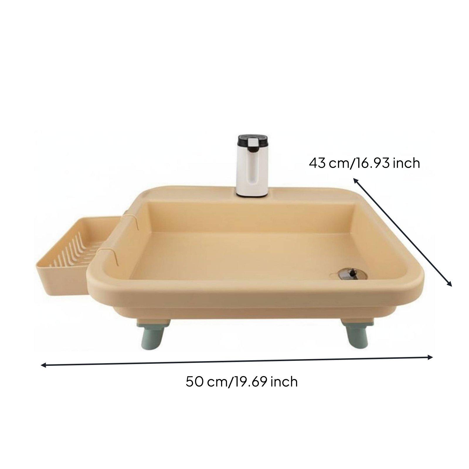 屋外キャンプ用洗面器 ポータブルシンク 電動ウォーターポンプ - Kitchen のレビューと価格