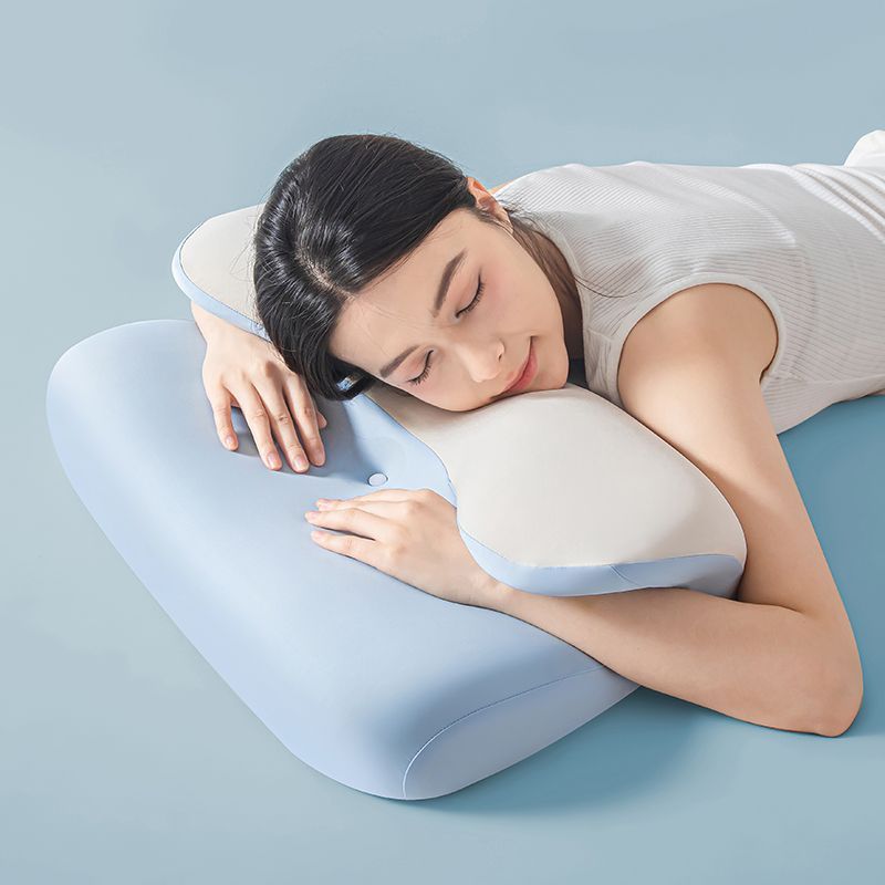 人間工学に基づいた設計の、首をサポートするメモリーフォーム枕 - Memory Foam Orthopedic Pillow Neck Pain のレビューと価格