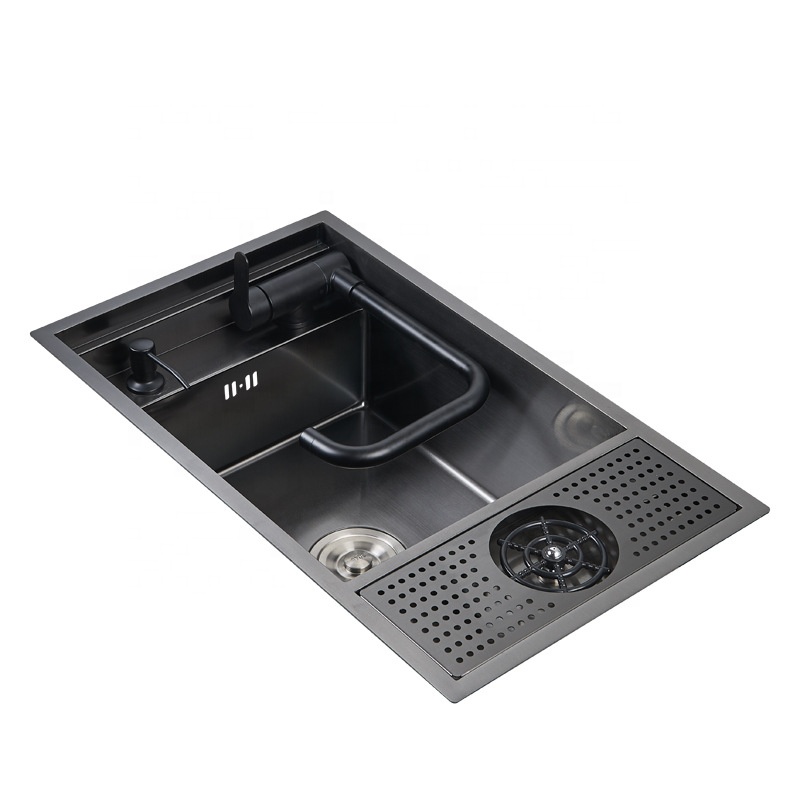 現代的な多機能スマート洗浄カップウォッシャー ナノブラック  - Kitchen のレビューと価格