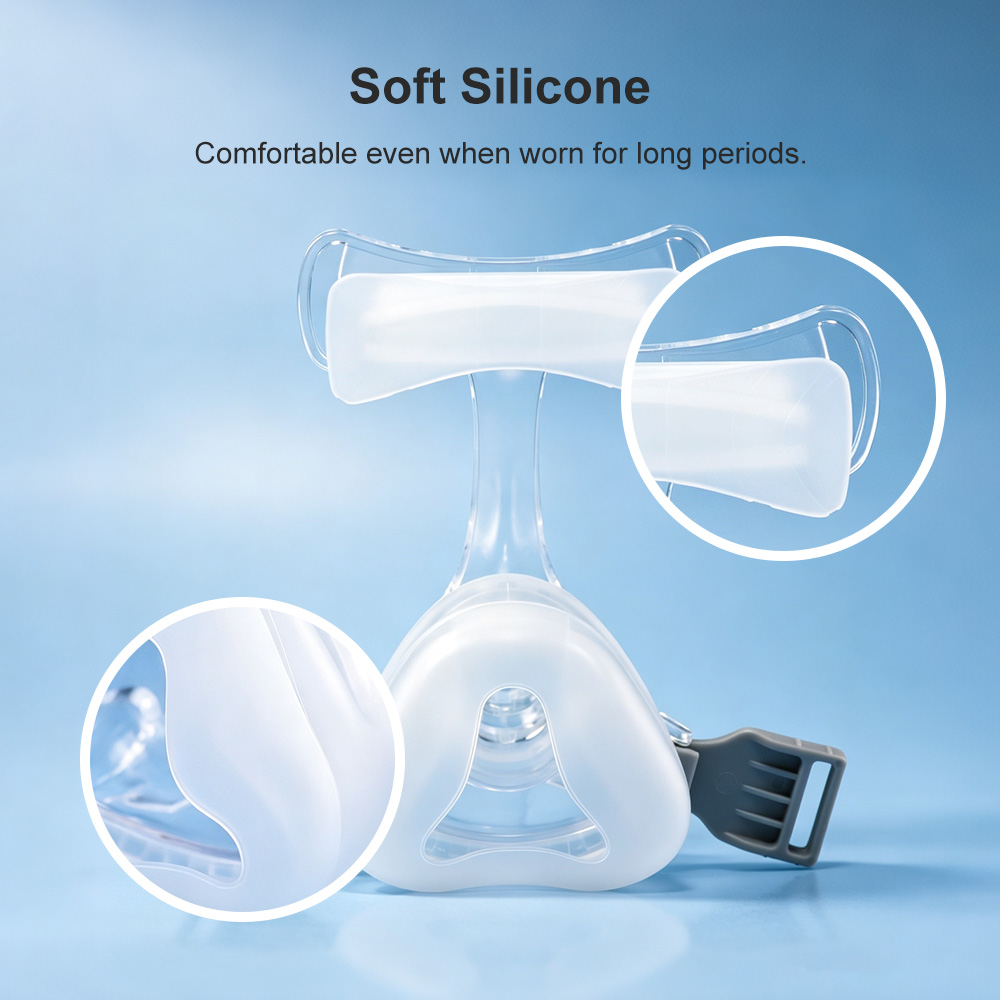 いびき防止CPAP鼻マスク フルフェイス M/Lサイズ ソフ - Anti Snore Contour Pillow のレビューと価格