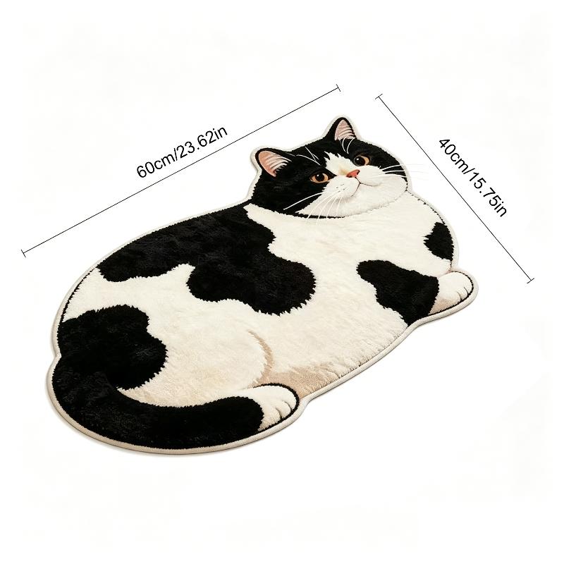 3D猫型珪藻土バスマット、高吸水性、滑り止め、速乾性、玄関用 - Quick Dry Diatomite Bath Mat のレビューと価格