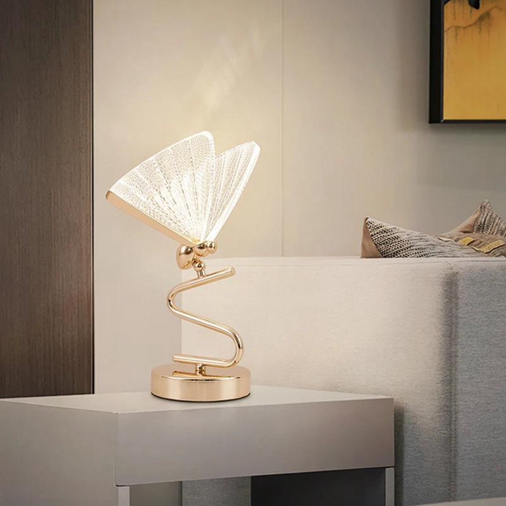 【新商品】蝶の装飾が施された6W LEDデスクランプ。リビン - Lighting のレビューと価格