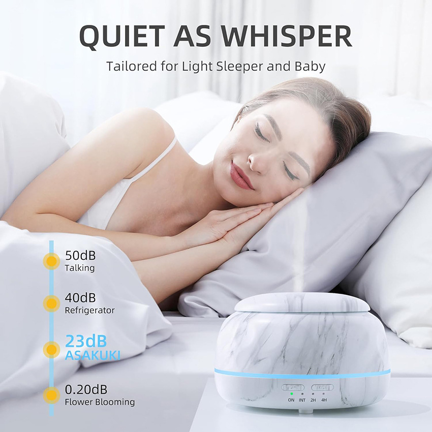 エッセンシャルオイルディフューザー空気加湿器ルーム用アロママ - Lighting のレビューと価格